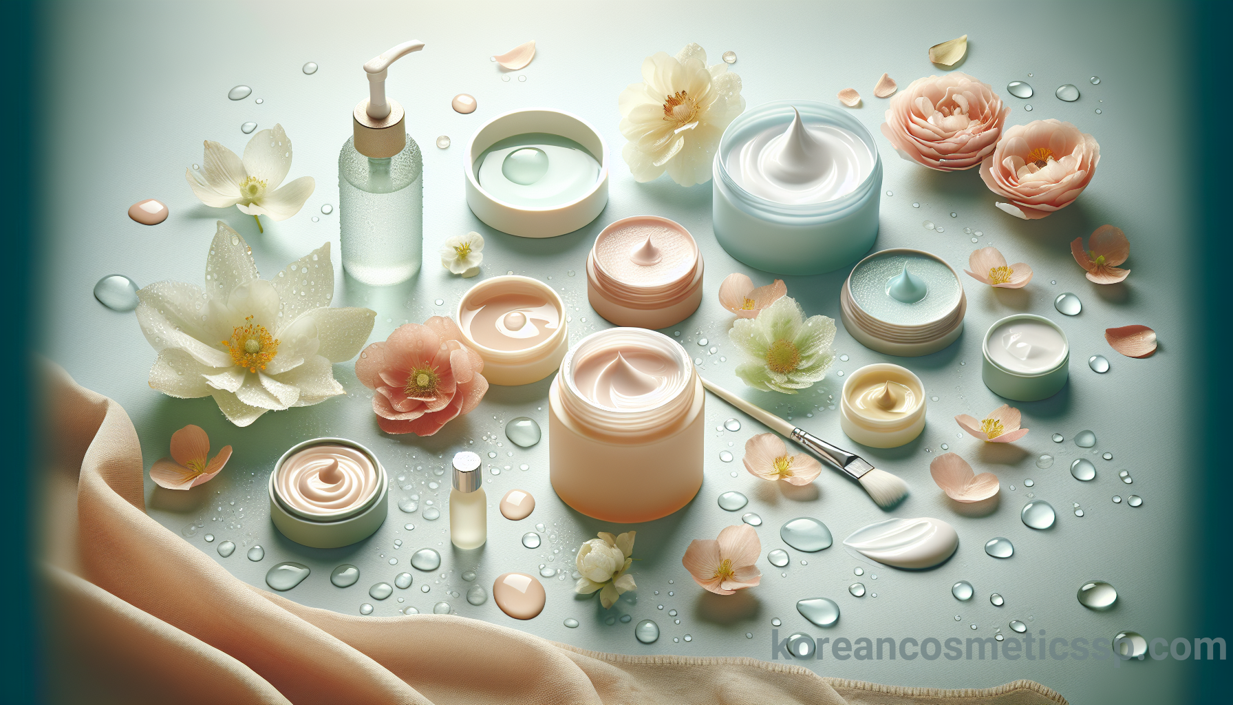 Natural Korean Cosmetics for Skin Glow